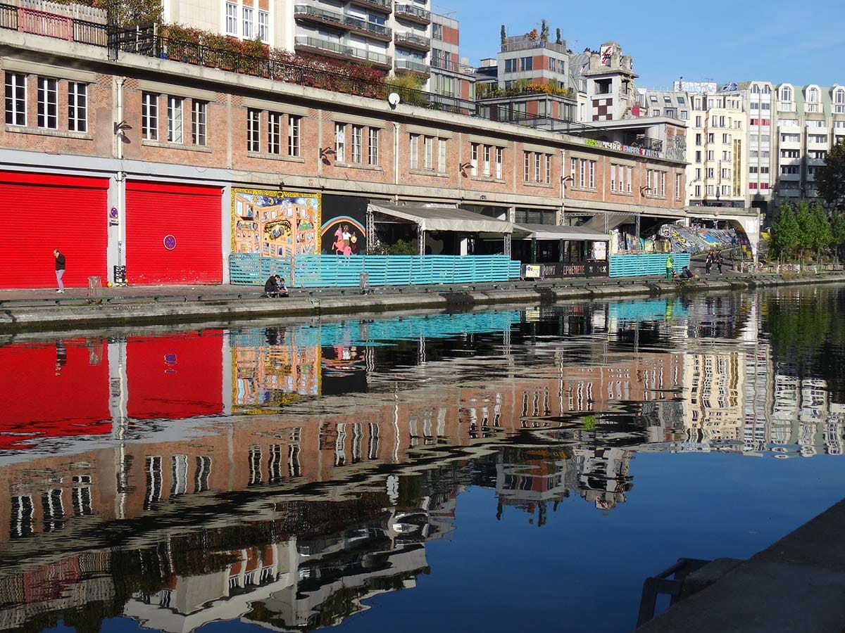 river with buildings beside it.